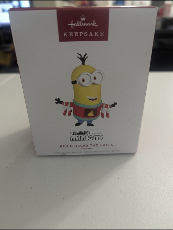 Hallmark Other - Hallmark Keepsake Minions "Kevin Decks the Halls" Ornament - Yellow